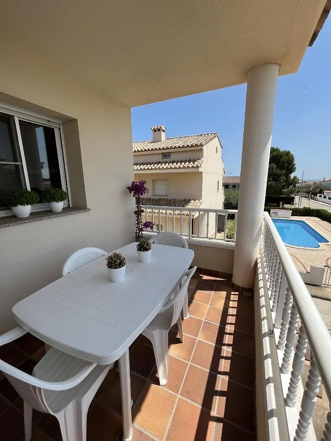 Apartment Ferienwohnung Sa Calma - Duplex Con Piscina Y Cerca Del Mar - Deltavacaciones L'Ampolla