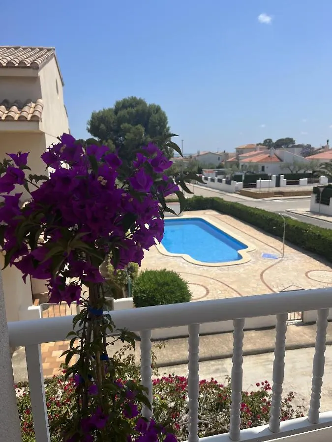 Ferienwohnung Sa Calma - Duplex Con Piscina Y Cerca Del Mar - Deltavacaciones L'Ampolla